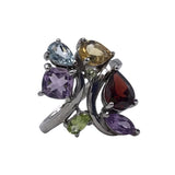 MULTI GEMSTONES RING MULTI 8