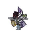 MULTI GEMSTONES RING MULTI 8