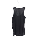 LOUIS VUITTON SEQUIN SLEEVELESS LUXE TOP BLACK SMALL