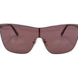 CHOPARD RET$750 WIRE FRAMED SUNGLASSES/READERS GOLD ORANGE