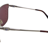 CHOPARD RET$750 WIRE FRAMED SUNGLASSES/READERS GOLD ORANGE