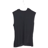 LAFAYETTE 148 100% SILK SLEEVELESS DESIGNER TOP BLACK XLARGE
