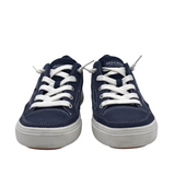 SKECHERS SNEAKER SHOES NAVY WHITE 7