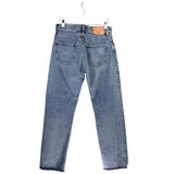 MOUSSY STRAIGHT LEG DESIGNER JEANS BLUE 27