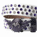 Angel Wing Rhinestone Belt