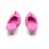 BALENCIAGA POINTY TOE LUXE SHOES HOT PINK 37.5