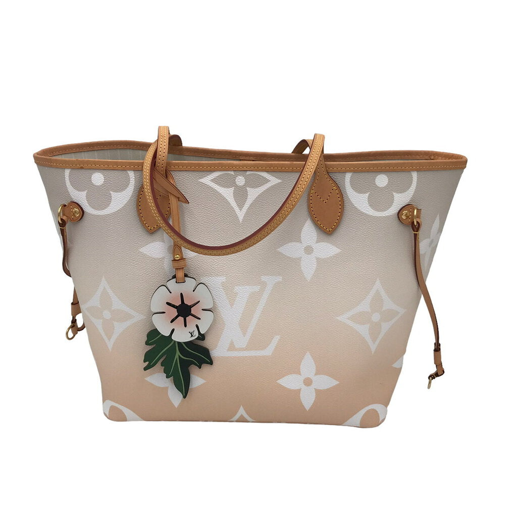 Louis Vuitton Peach Mist Monogram By the Pool Neverfull MM Tote