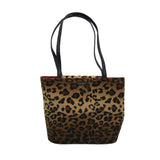 KATE SPADE ANIMAL PRINT TOTE HANDBAG BROWN BLACK