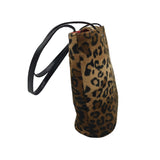 KATE SPADE ANIMAL PRINT TOTE HANDBAG BROWN BLACK