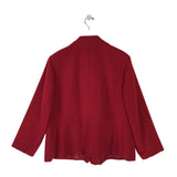 KASPER 3/4 SLEEVE BLAZER RED 20W