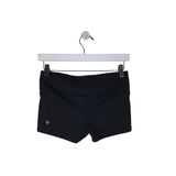 LULULEMON MINI SHORTS ACTIVEWEAR BLACK 4