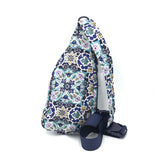 VERA BRADLEY SMALL SLING HANDBAG TEAL NAVY