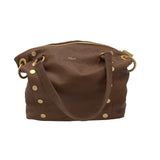 HAMMITT LEATHER CROSSBODY HANDBAG BROWN