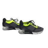 ASH RET. $88 SNEAKER SHOES BLACK YELLOW 8.5