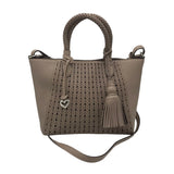 BRIGHTON 2023 FERRARA LEATHER HANDBAG TAN