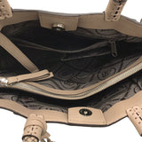 BRIGHTON 2023 FERRARA LEATHER HANDBAG TAN