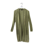 INC LONG SLEEVE CARDIGAN OLIVE MEDIUM
