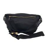 MZ WALLACE NYLON BELT BAG HANDBAG BLACK GOLD