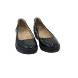 NATURALIZER PATENT WEDGE SHOES BLACK 8.5M
