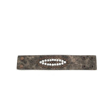 LEATHER BEAD WRAP BRACELET BRONZE