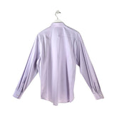 PRADA LONG SLEEVE MEN SHIRT PURPLE 17