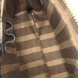 BRAHMIN MINI COPA CABANA HANDBAG BLUE WHITE